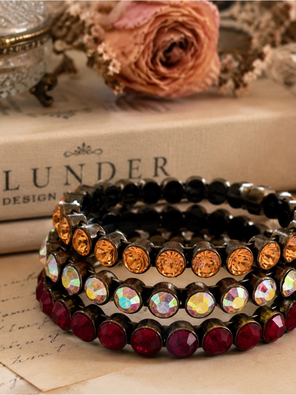 Plunder set of 3 magnetic bracelets Plunder Bracelet Stack Bangle Bracelet Stack